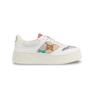 Gucci Dali Soft Calfskin GG Platform Sneaker - Women’s 10.5